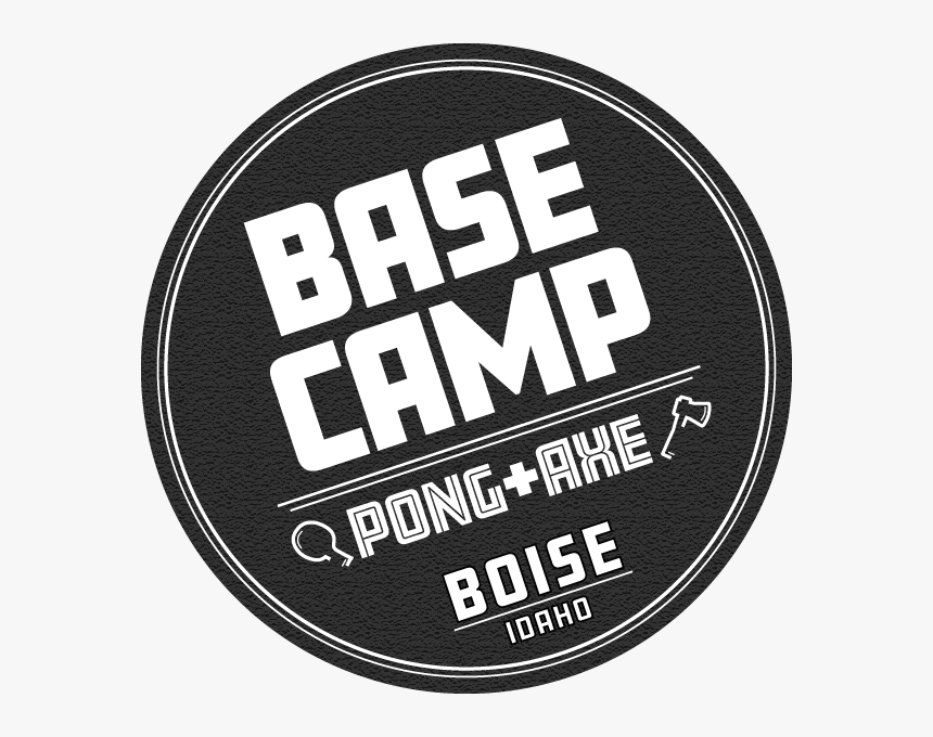 Base Camp Pong Axe Logo - Circle, HD Png Download, Free Download