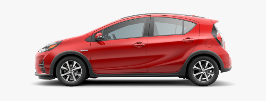 Toyota Prius C Le - Toyota Prius C Side View, HD Png Download, Free Download
