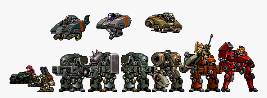 Metal Slug Ptolemaic Units, HD Png Download, Free Download