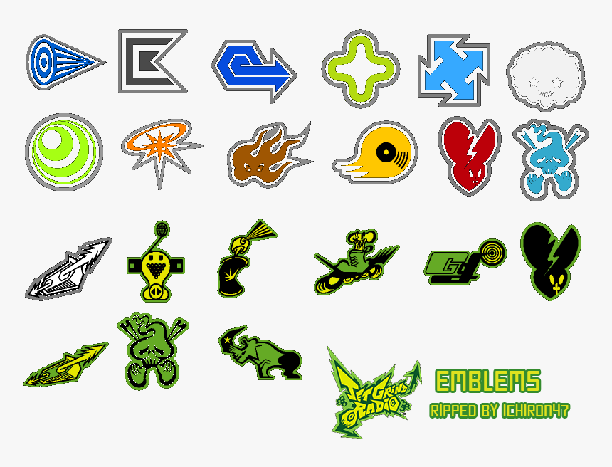 Jet Set Radio Icons, HD Png Download, Free Download