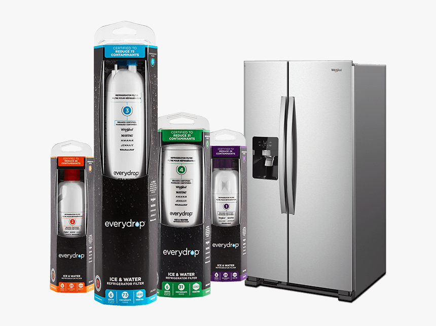 Shop Refrigerator Filters - Refrigerator, HD Png Download, Free Download