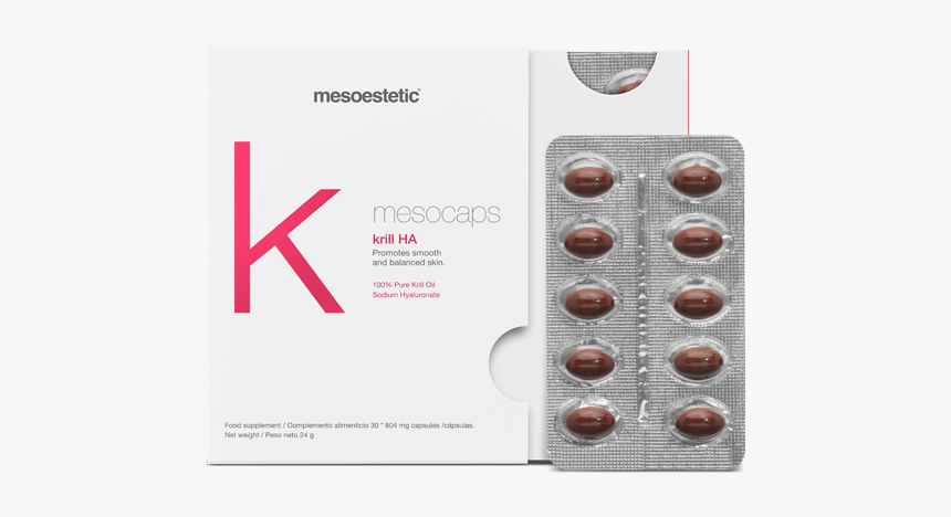Product - Mesoestetic Mesocaps Tricology 30un, HD Png Download, Free Download