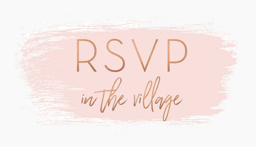 Rsvp In The Village Logo - Poster, HD Png Download, Free Download