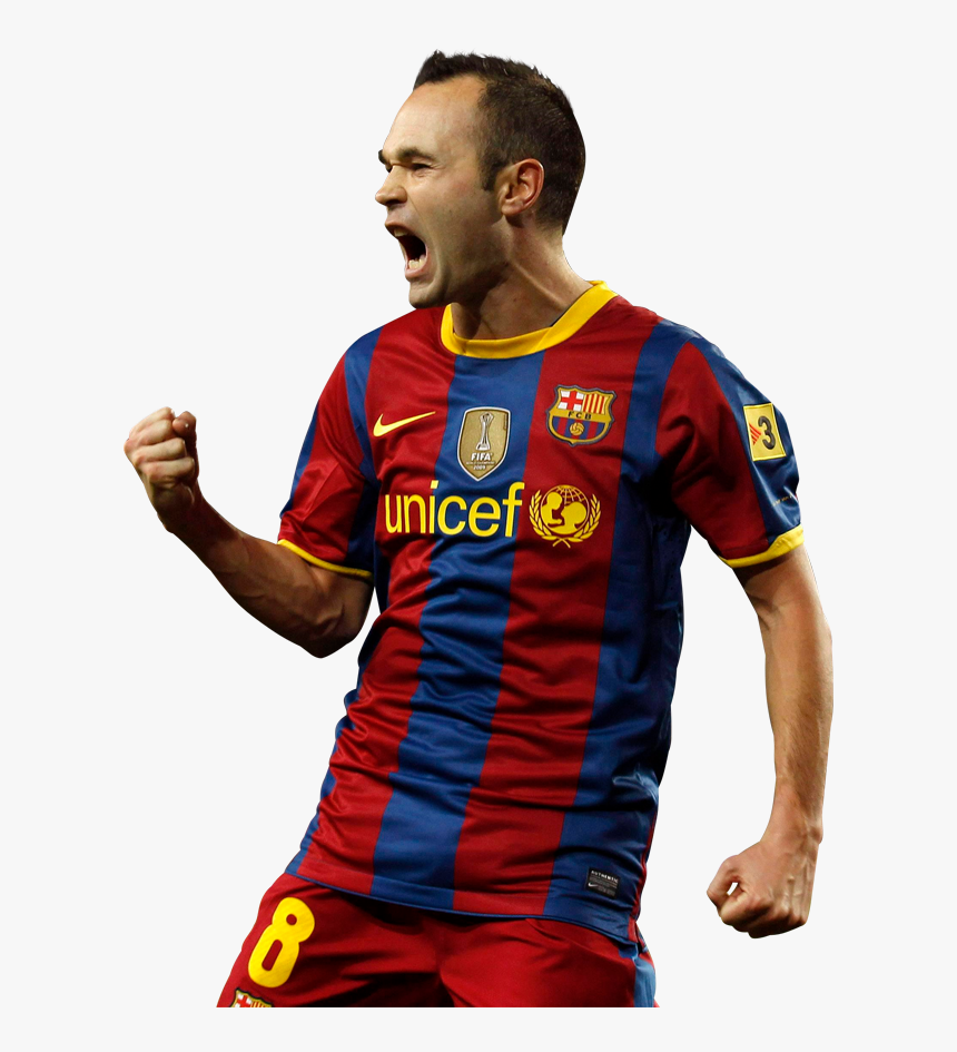 Andres Iniesta Png, Transparent Png, Free Download