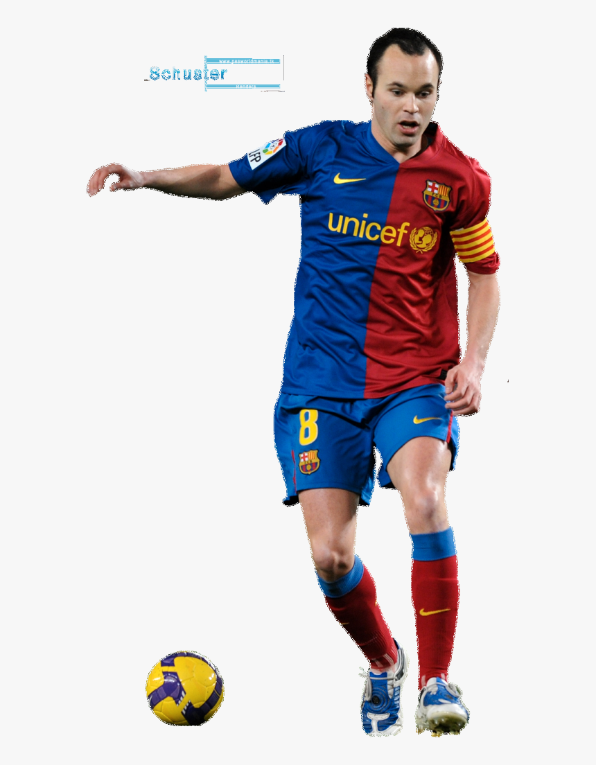 Transparent Iniesta Png - Iniesta Render, Png Download, Free Download