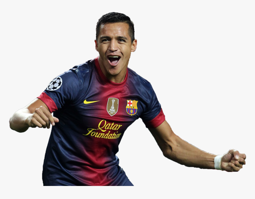 Alexis Sánchez - Alexis Sanchez Barcelona Png, Transparent Png, Free Download