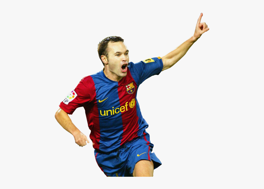 Iniesta Transparent, HD Png Download, Free Download