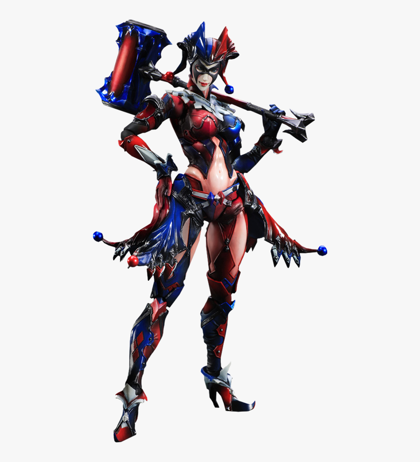 Transparent Harley Quinn New 52 Png - Harley Play Arts Kai, Png Download, Free Download