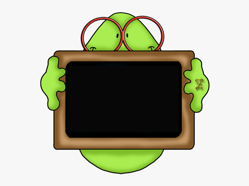 School Frame, Preschool Learning, Blackboards, Clipart - Clip Art, HD Png Download, Free Download