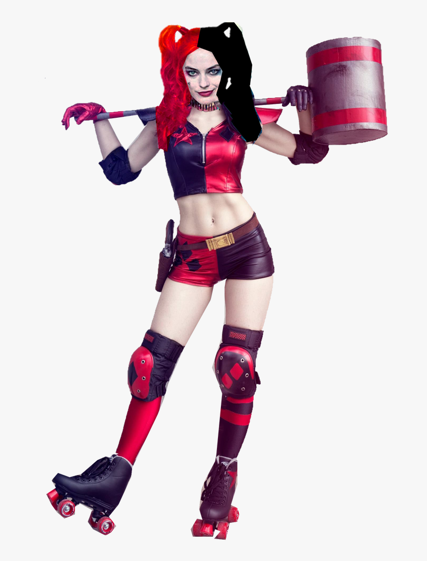 Harley Quinn Black And Red, HD Png Download, Free Download