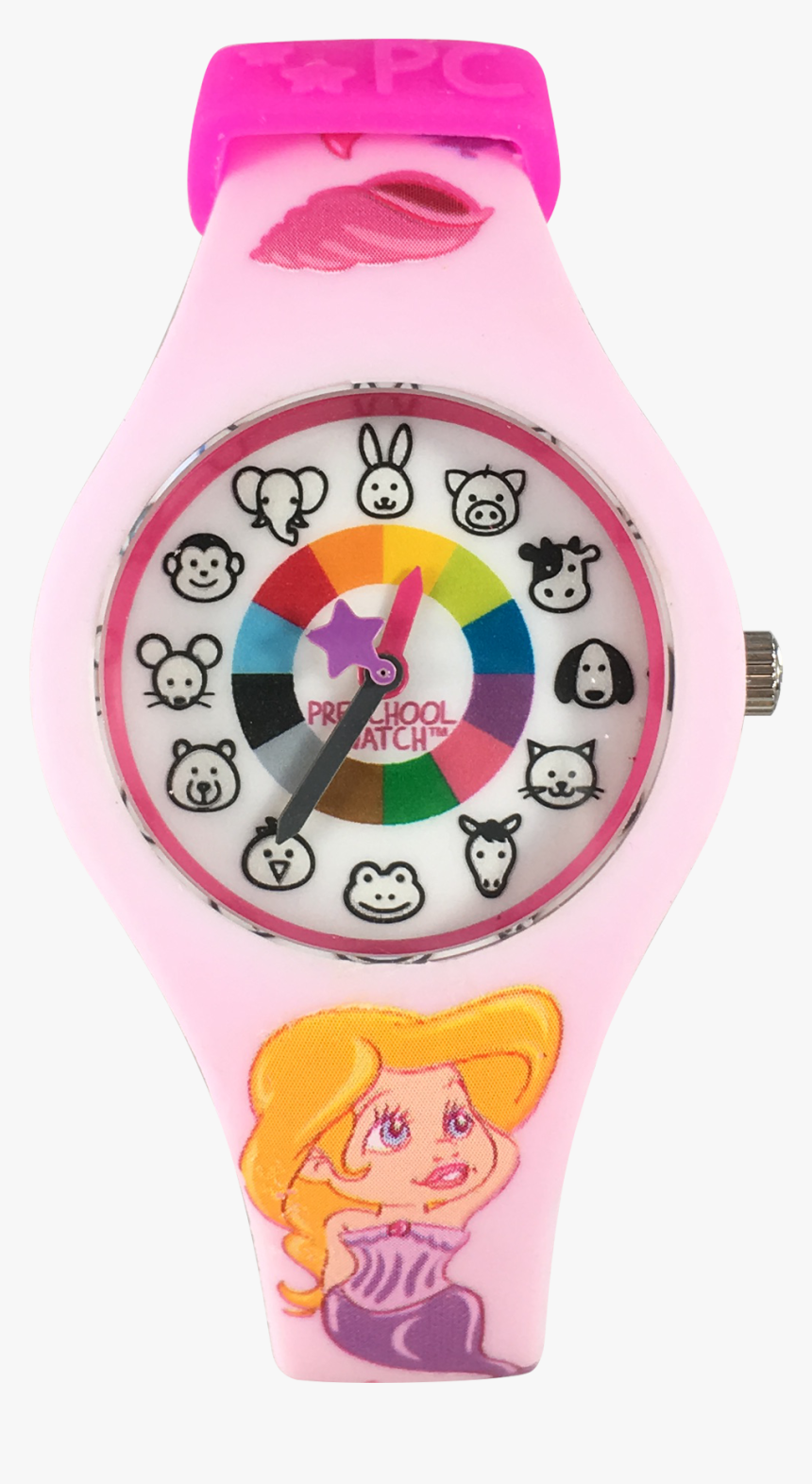 Mermaid Silicone Preschool Watch - Preschool Collection Preschool Watch, HD Png Download, Free Download