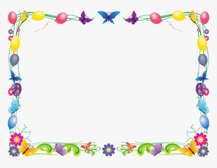 Preschool Frame Clipart Borders And Frames Pre-school - School Frames And Borders, HD Png Download, Free Download