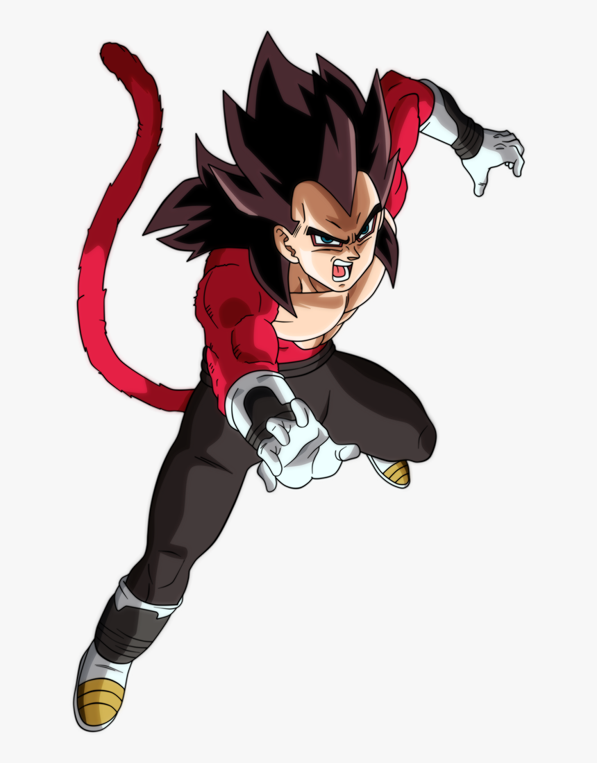 Vegeta Xeno Super Saiyan 4, HD Png Download, Free Download