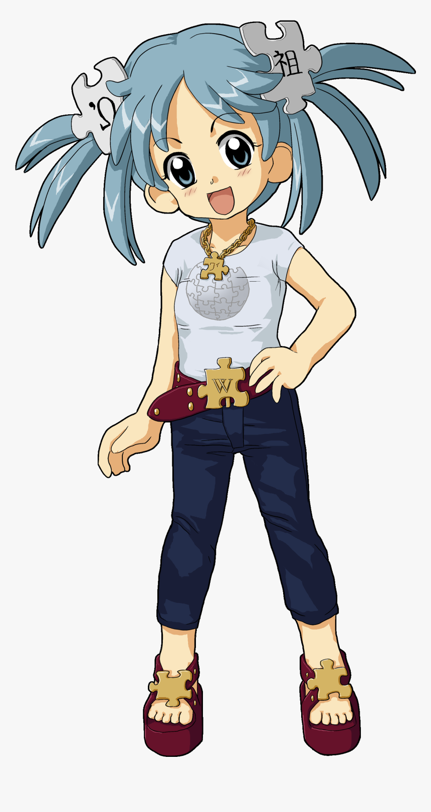 Wikipe Tan Casual - Wikipe Tan Loli, HD Png Download, Free Download