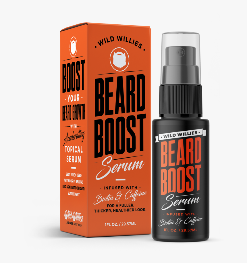 Wild Willies Beard Boost Serum"
 Class="lazyload Fade - Cosmetics, HD Png Download, Free Download