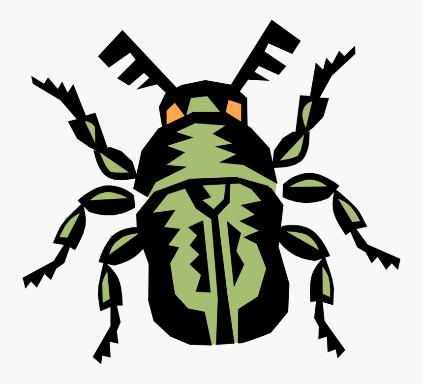 Png Library Stock Scarab Beetle Image Illustration - Clip Art, Transparent Png, Free Download