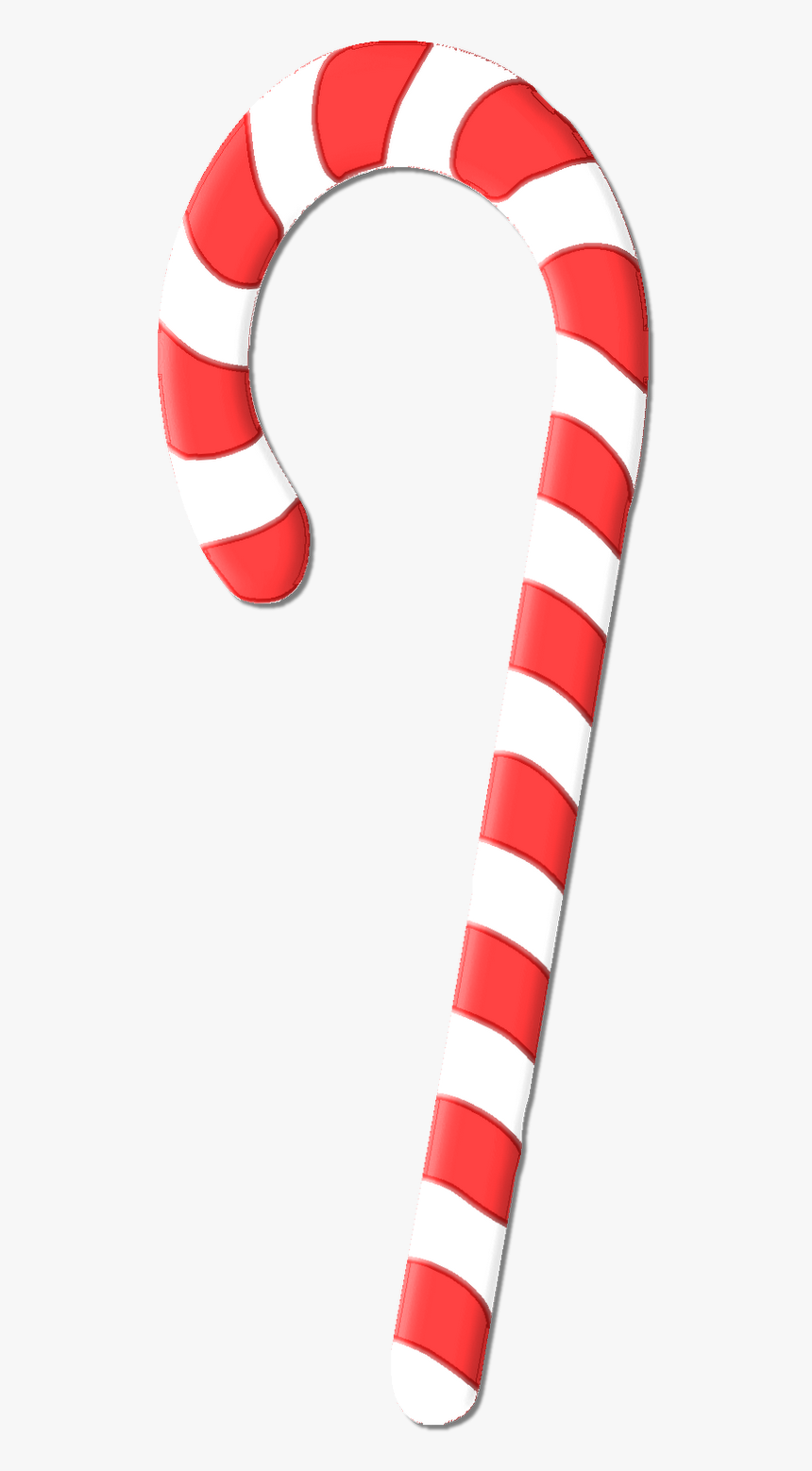 Candy Cane Product Font Line - Transparent Candy Cane Line, HD Png Download, Free Download