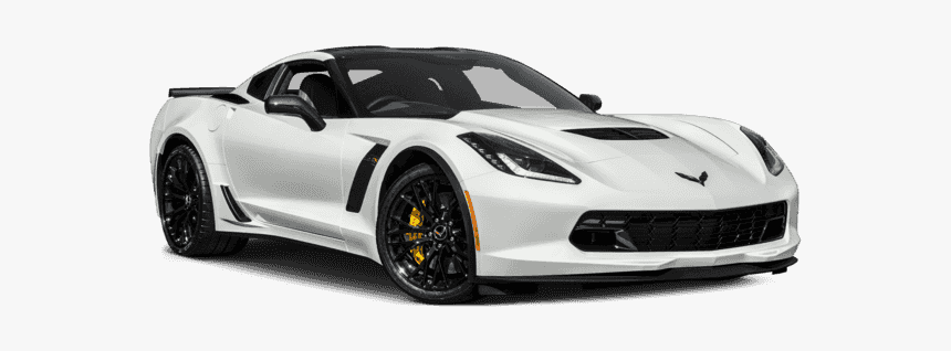 Chevrolet Corvette Png Free Download - Black And White 2017 Corvette, Transparent Png, Free Download