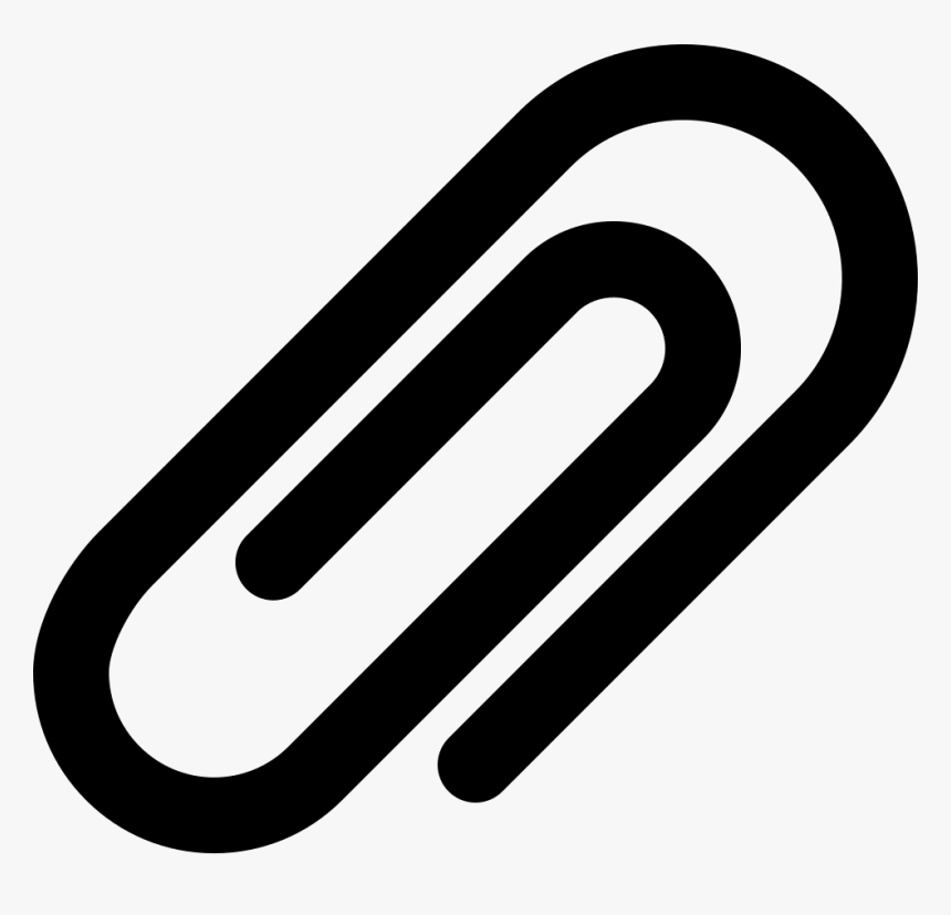 Attachment Paperclip Symbol Of Interface - Attachments Icon, HD Png Download, Free Download