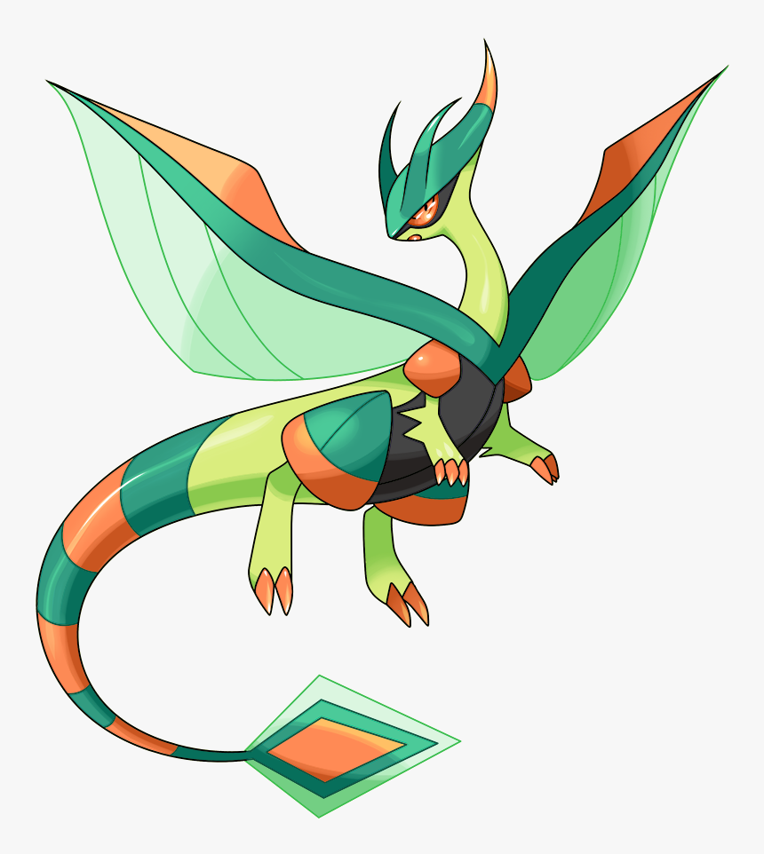 Yx3yrpi - Pokemon Mega Flygon, HD Png Download, Free Download