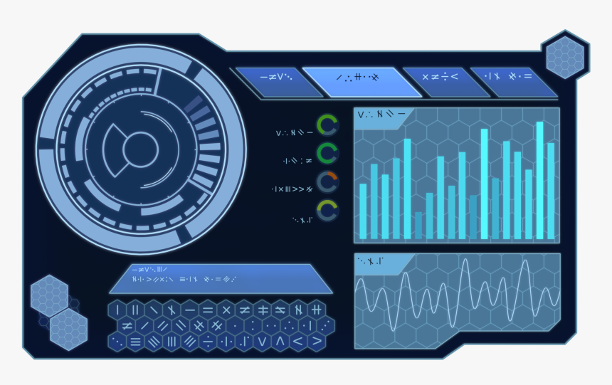 Preview - Transparent Sci Fi Interface, HD Png Download, Free Download