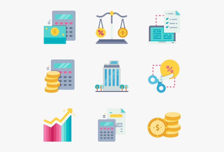 Tax Flat Icon, HD Png Download, Free Download