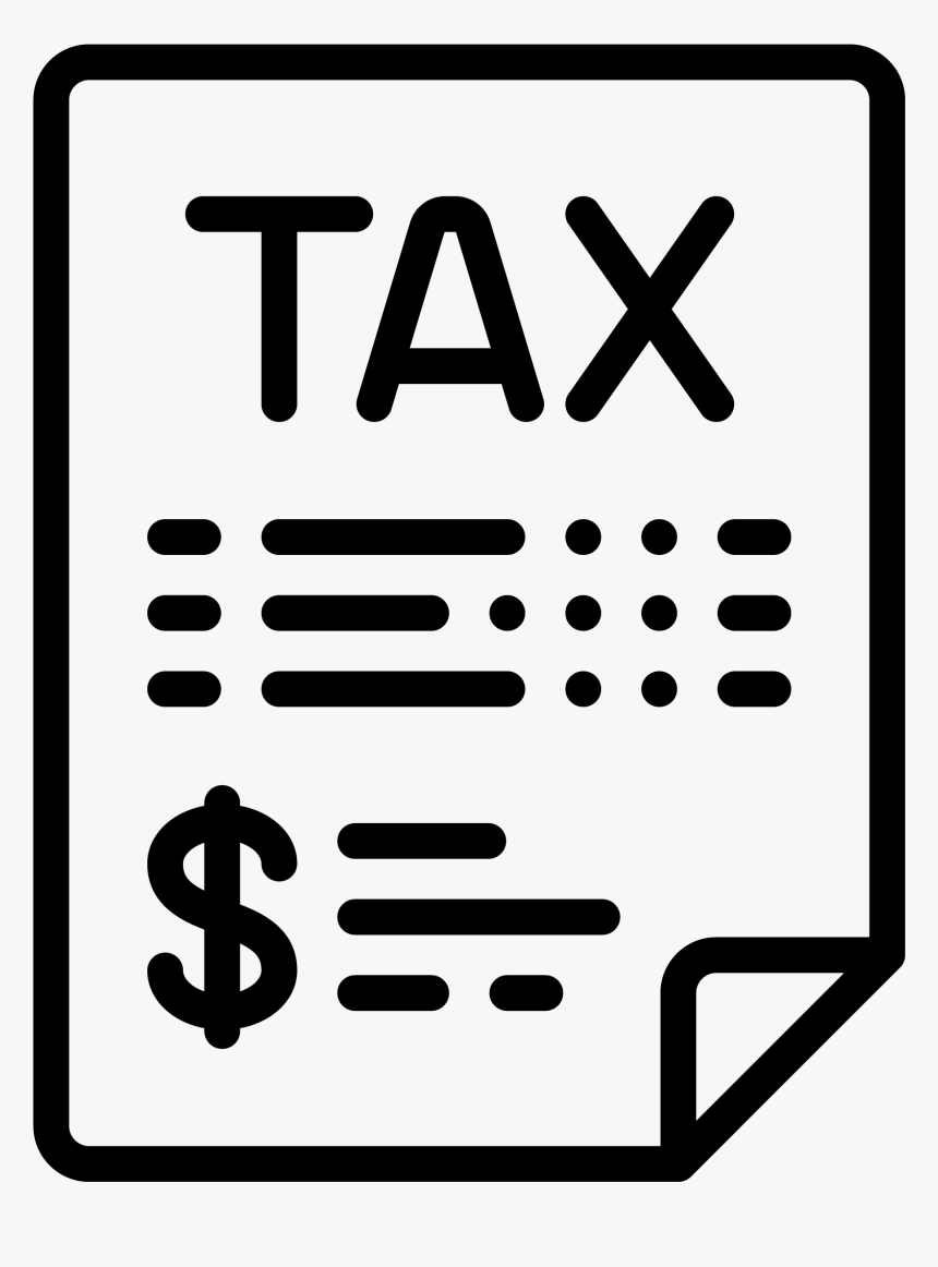 Tax Icon - Tax Icon Png, Transparent Png, Free Download