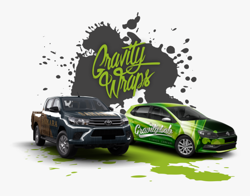 Signage Wrapped Company Vehicle, HD Png Download, Free Download