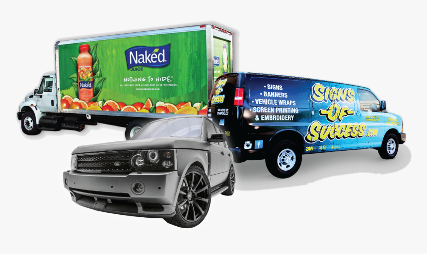 Naked Juice Car Wrap, HD Png Download, Free Download