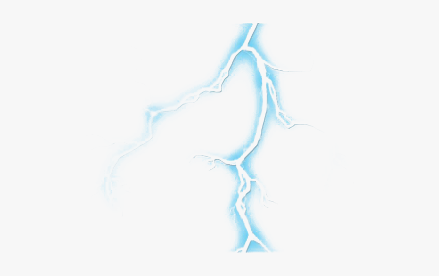 Blue Lightning Png File - Sketch, Transparent Png, Free Download