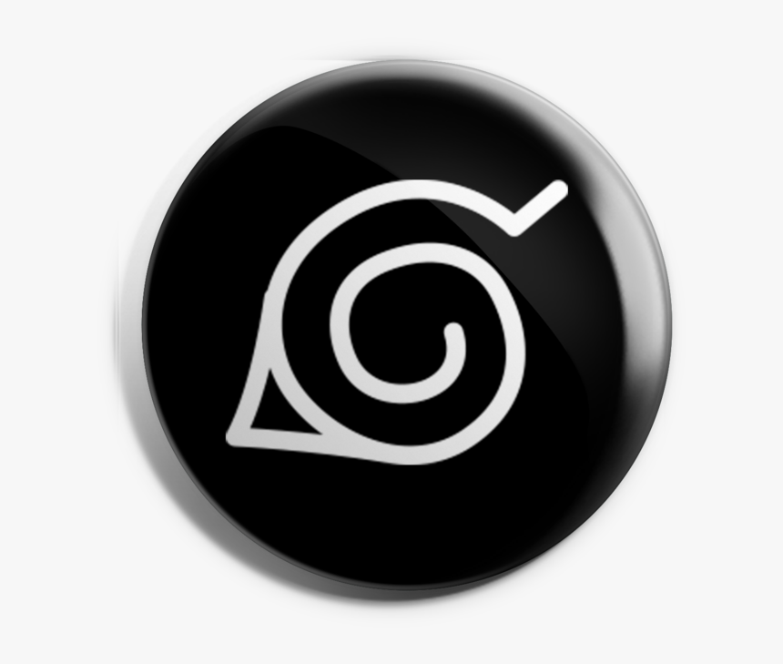 Naruto Symbol Badge Magnet - Emblem, HD Png Download - kindpng