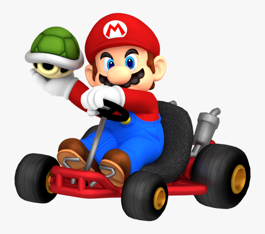 Mario Kart Throwing Shell, HD Png Download, Free Download