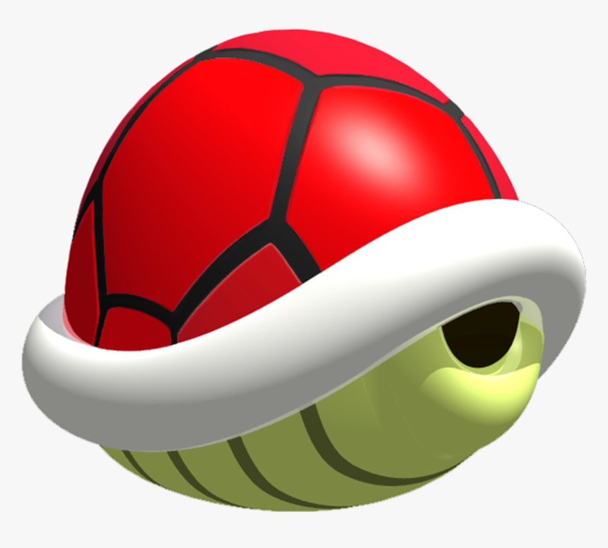 Shell Clipart Red Shell - Transparent Mario Kart Red Shell, HD Png Download, Free Download