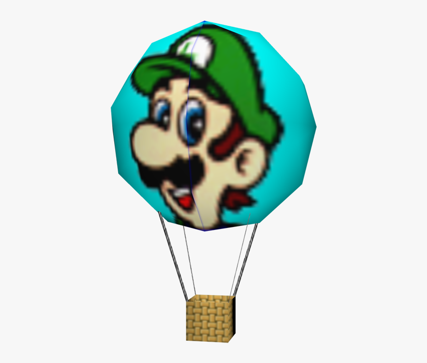 Download Zip Archive - Mario Kart 64 Balloon Luigi, HD Png Download, Free Download