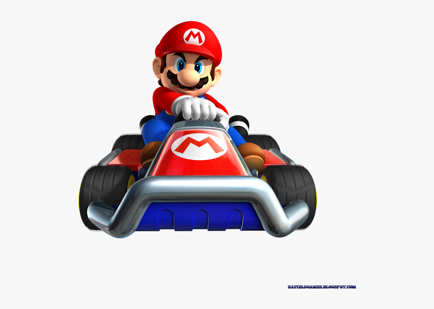 Mario Kart 7 Wallpaper Hd Rafield Games - Mario In His Kart, HD Png Download, Free Download
