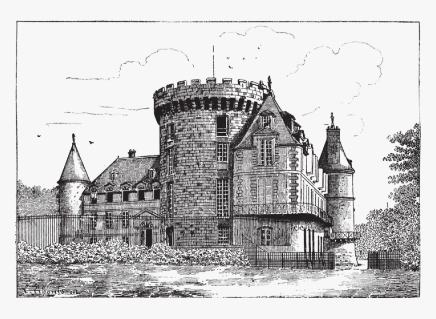 Drawing Of A Castle Png Image - Fire Protection For Historic Buildings, Transparent Png, Free Download
