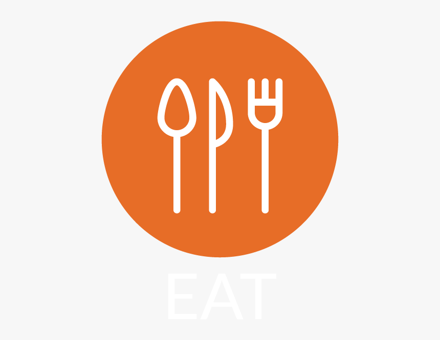 Eaticon - Eating Icon Orange Png, Transparent Png, Free Download