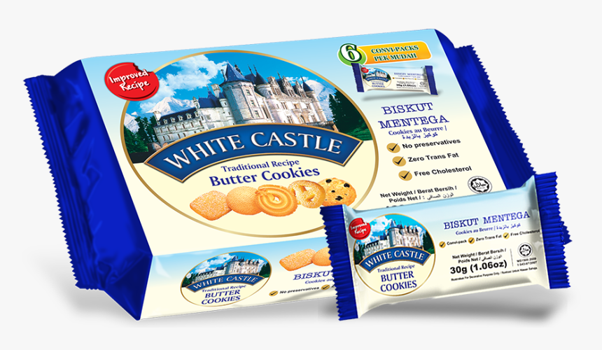 White Castle Butter Cookies 180gm, HD Png Download, Free Download