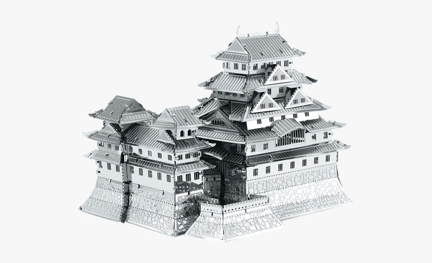 Picture Of Himeji Castle - Himeji Castle Metal Earth, HD Png Download, Free Download