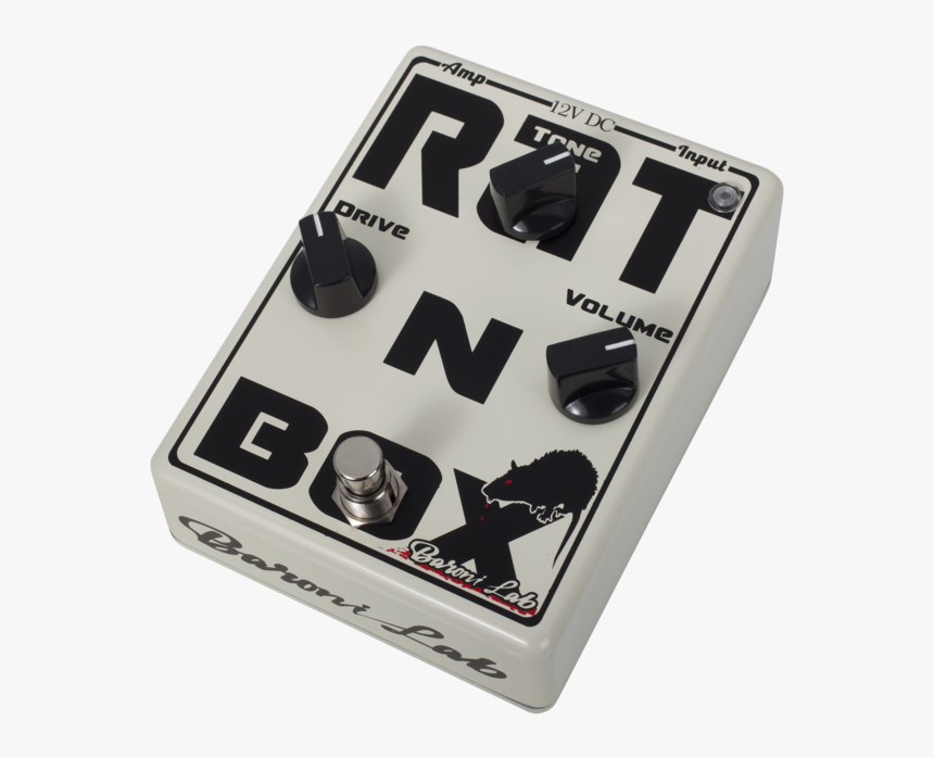 Baroni Lab Rat N Box Distortion Pedal Baroni-rtnb - Gadget, HD Png Download, Free Download