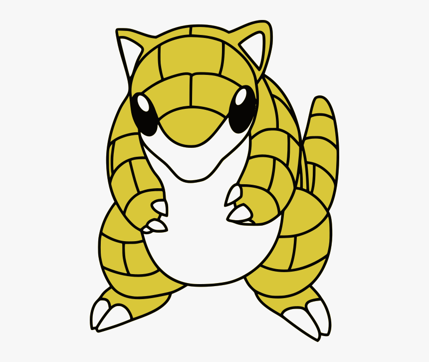 Pokemon Sandshrew , Png Download - Pokemon Sandshrew Png, Transparent Png, Free Download