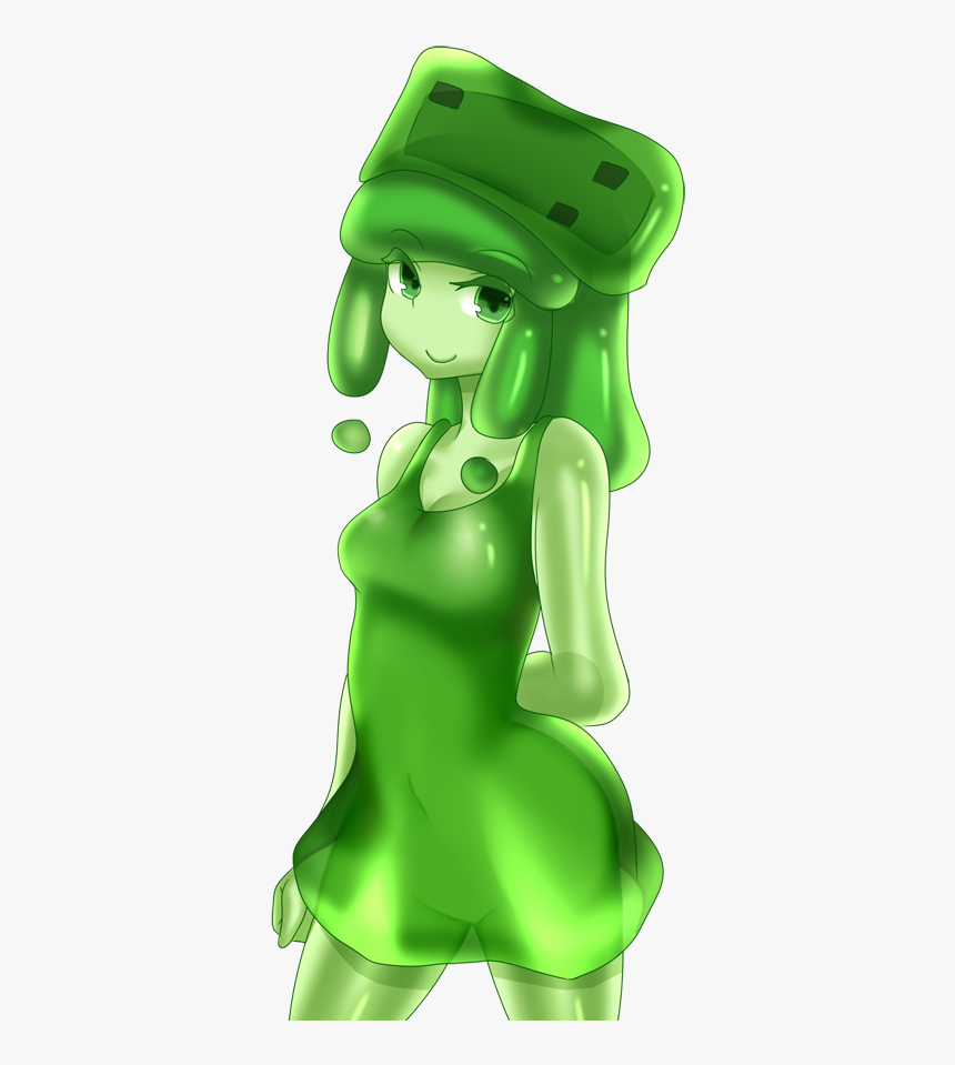 Slime Transparent - Minecraft Porn Slime Girl, HD Png Download, Free Download