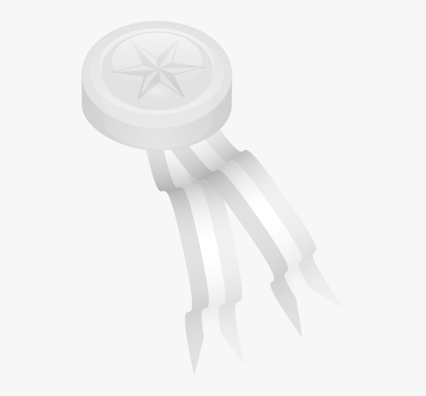 Angle,hardware Accessory,medal - Silver Medal Clip Art, HD Png Download, Free Download