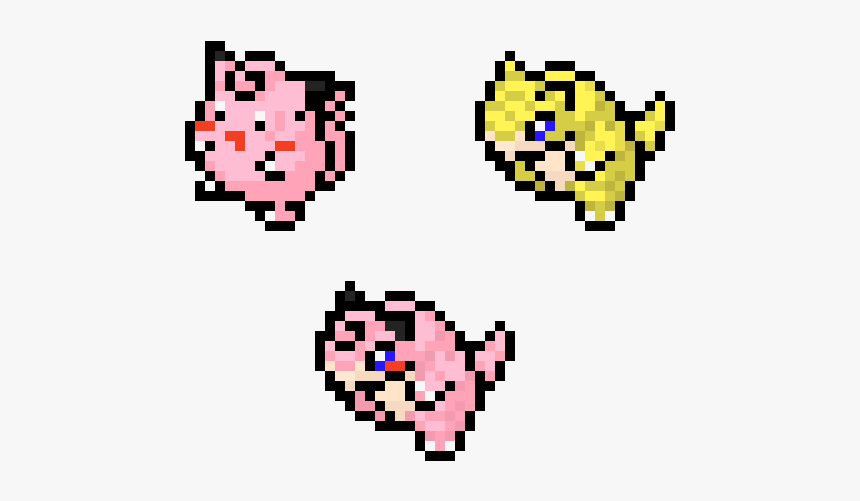 Pokemon Pixel Art Clefairy, HD Png Download, Free Download