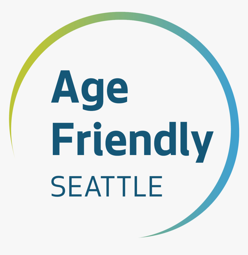 Logo For Age Friendly Seattle Include Those Words In - Age Friendly Seattle, HD Png Download, Free Download