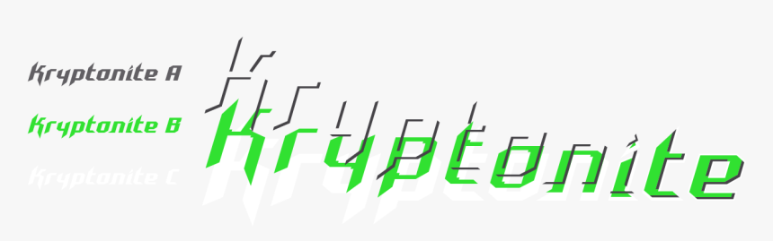 Cff Kryptonite Typeface - Calligraphy, HD Png Download, Free Download