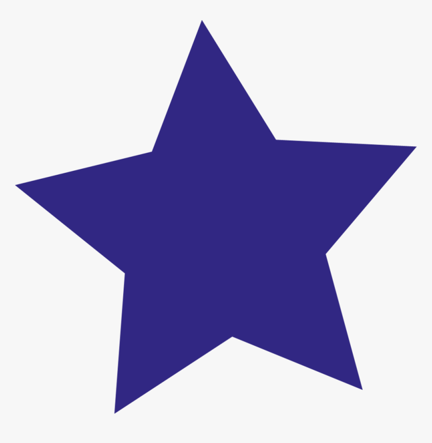 Navy Blue Star Icon, HD Png Download, Free Download