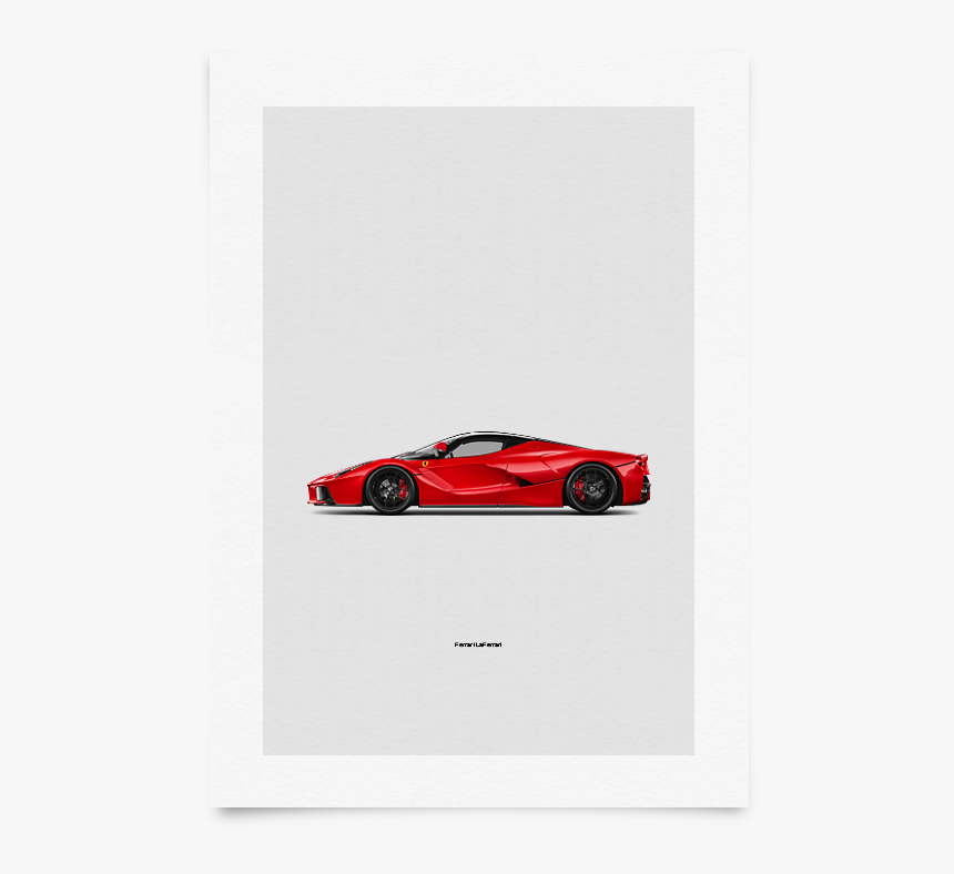 Ferrari Laferrari Poster, HD Png Download, Free Download
