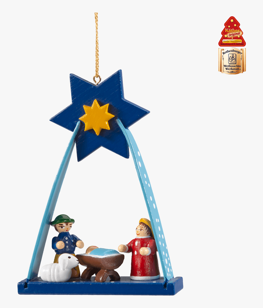 Arch With Nativity - Christmas Ornament, HD Png Download, Free Download