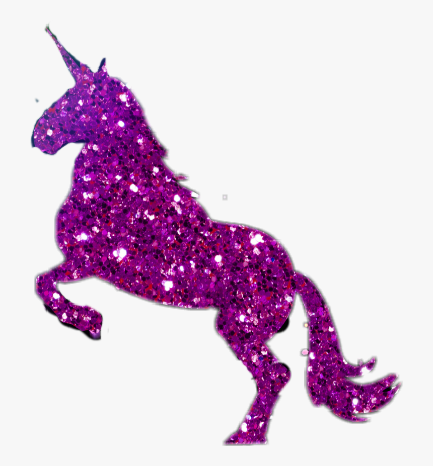 Transparent Melody Clipart - Glitter Unicorn Png, Png Download, Free Download